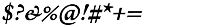Andron 2 ABC Corpus Semi Bold Italic Font OTHER CHARS