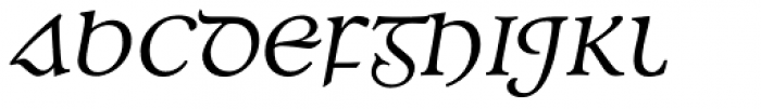 Andron 2 EIR Corpus Italic Font UPPERCASE
