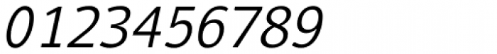 Andulka Sans Book Italic Font OTHER CHARS