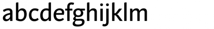 Andulka Sans Text Font LOWERCASE