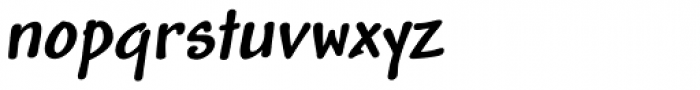 Andy Std Bold Italic Font LOWERCASE