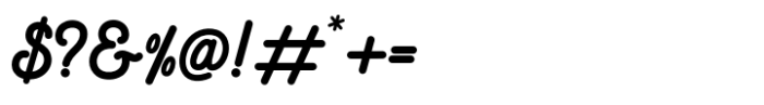 Anelka Fambuya Font OTHER CHARS
