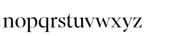 Aneto Regular Font LOWERCASE