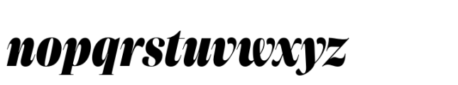Aneto Skyline Extrabold Italic Font LOWERCASE