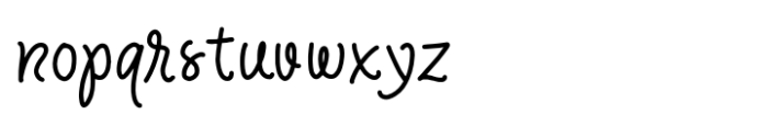 Angel Charms Font LOWERCASE