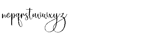 Angela wesley Font LOWERCASE