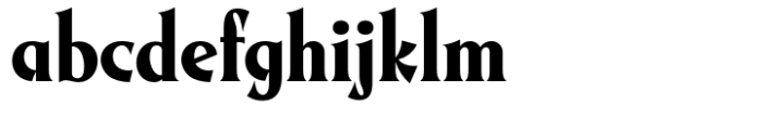 Angelik Font LOWERCASE