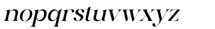 Angelina SS Italic Font LOWERCASE