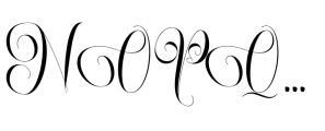 Angelisa Script Font UPPERCASE