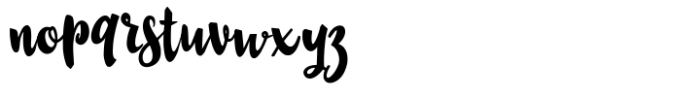 Angelliey Font LOWERCASE