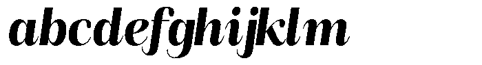 Angelons Black Condensed Italic FONT