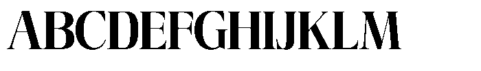 Angelons Black Condensed Font UPPERCASE