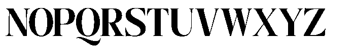 Angelons Black Condensed Font UPPERCASE