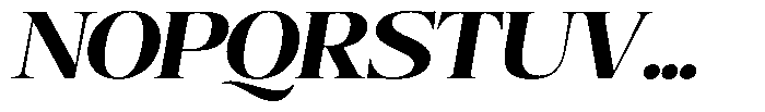 Angelons Black Expanded Italic Font UPPERCASE