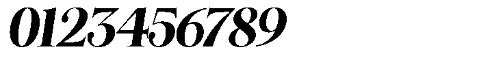 Angelons Black Semi Condensed Italic Font OTHER CHARS
