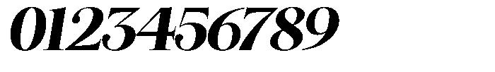 Angelons Black Semi Expanded Italic Font OTHER CHARS