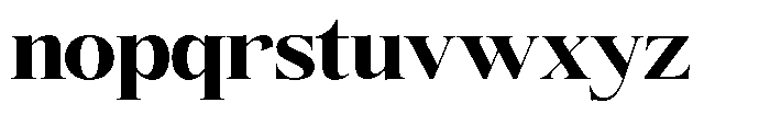 Angelons Black Font LOWERCASE