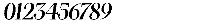Angelons Bold Condensed Italic Font OTHER CHARS