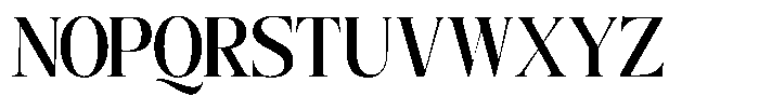 Angelons Bold Condensed Font UPPERCASE