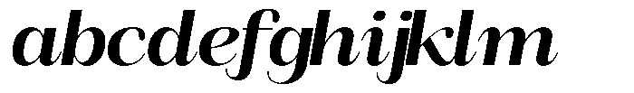 Angelons Bold Expanded Italic FONT