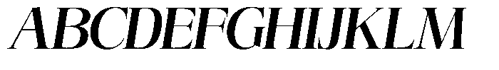 Angelons Bold Italic Font UPPERCASE