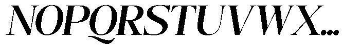 Angelons Bold Italic Font UPPERCASE