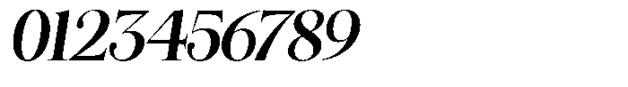 Angelons Bold Semi Condensed Italic Font OTHER CHARS