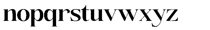 Angelons Bold Font LOWERCASE