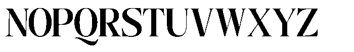 Angelons Extra Bold Condensed Font UPPERCASE