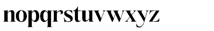 Angelons Extra Bold Condensed Font LOWERCASE
