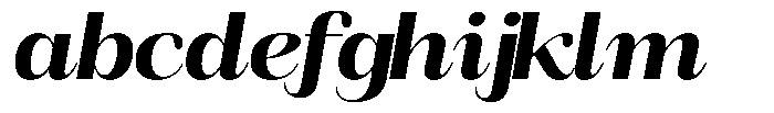Angelons Extra Bold Expanded Italic FONT