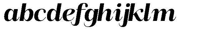 Angelons Extra Bold Italic FONT