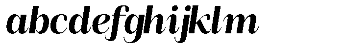 Angelons Extra Bold Semi Condensed Italic FONT