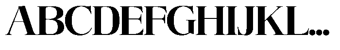 Angelons Extra Bold Semi Expanded Font UPPERCASE