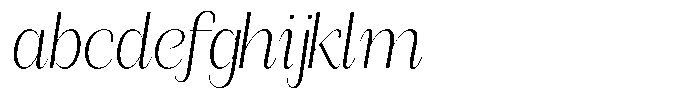 Angelons Extra Light Sem Condensed Italic FONT