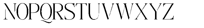 Angelons Light Semi Condensed Font UPPERCASE