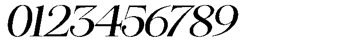 Angelons Medium Expanded Italic Font OTHER CHARS