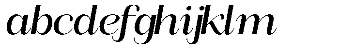 Angelons Medium Expanded Italic FONT