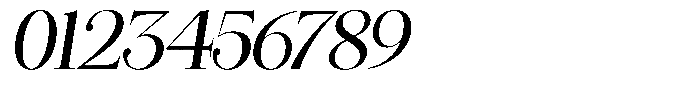 Angelons Medium Italic Font OTHER CHARS