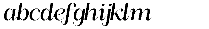 Angelons Medium Italic FONT