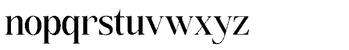 Angelons Semi Bold Condensed Font LOWERCASE