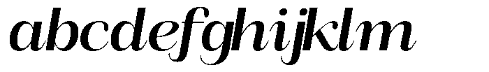 Angelons Semi Bold Expanded Italic FONT