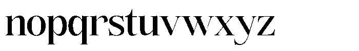 Angelons Semi Bold Semi Condensed Font LOWERCASE