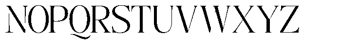 Angelons Semi Condensed Font UPPERCASE