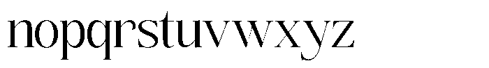 Angelons Semi Condensed Font LOWERCASE