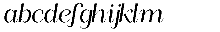 Angelons Semi Expanded Italic FONT