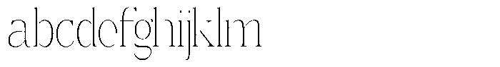 Angelons Thin Condensed FONT