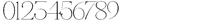 Angelons Thin Expanded Font OTHER CHARS