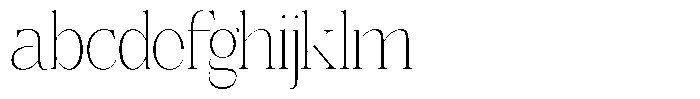 Angelons Thin FONT