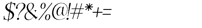 Angelons Variable Black Expanded Italic Font OTHER CHARS